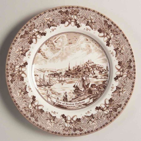 Johnson Brothers, Historic America, Salad Plate Other - Johnson Bros England HISTORIC AMERICA SALAD #2